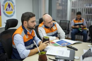 Gabriel destacou que há uma preocupação especial com as barragens em situação de alerta - Foto: Maurício Tonetto/Secom