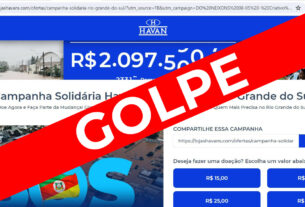 Golpistas se aproveitam da tragédia no Rio Grande do Sul para enganar pessoas