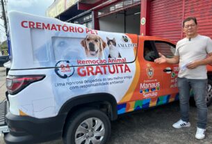 Serviço de recolhimento e cremação de animais passa a funcionar em Manaus