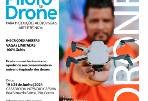 Arte e tecnologia: projeto premiado em edital da Manauscult oferece aulas grátis sobre uso de drone  